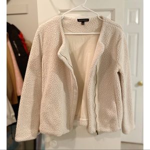 Banana republic fleece coat